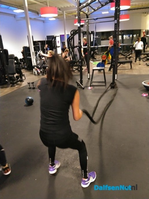 Fitness Clinic voor Dalvo A-selectie bij ProFit Gym - Foto: Ingezonden foto