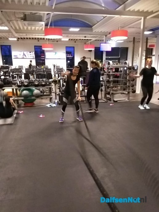 Fitness Clinic voor Dalvo A-selectie bij ProFit Gym - Foto: Ingezonden foto