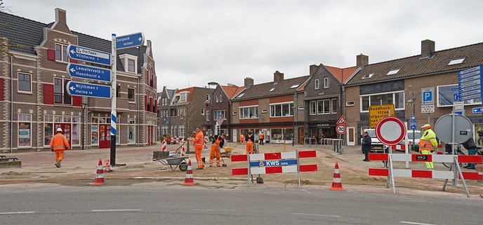 Raadhuisstraat bijna klaar - Foto: Paul Scholten