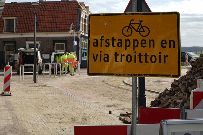 Stoep of trottoir - Foto: Paul Scholten