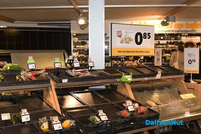 Jumbo Kamphuis vanaf nu gesloten i.v.m. de verbouwing - Foto: Johan Bokma