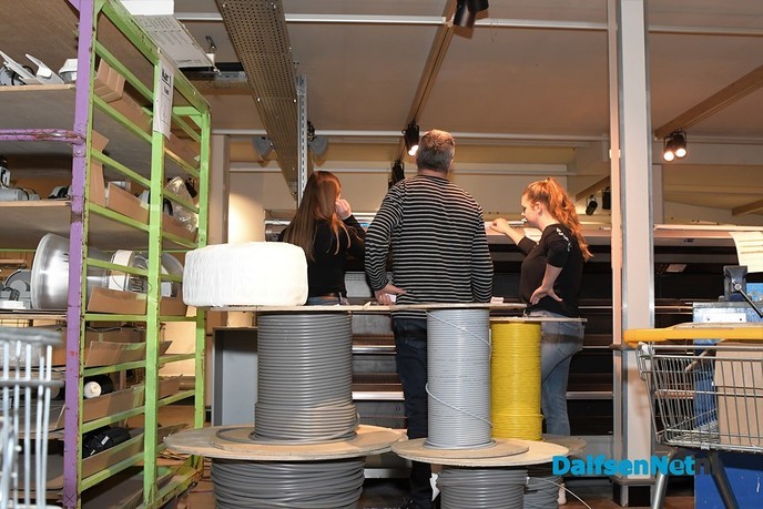 Dag 3 van de verbouwing Jumbo Kamphuis - Foto: Johan Bokma