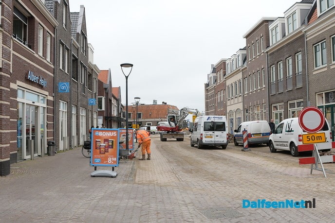 Van Bruggenplein-Raadhuisstraat en Prinsenstraat weer toegankelijk - Foto: Johan Bokma