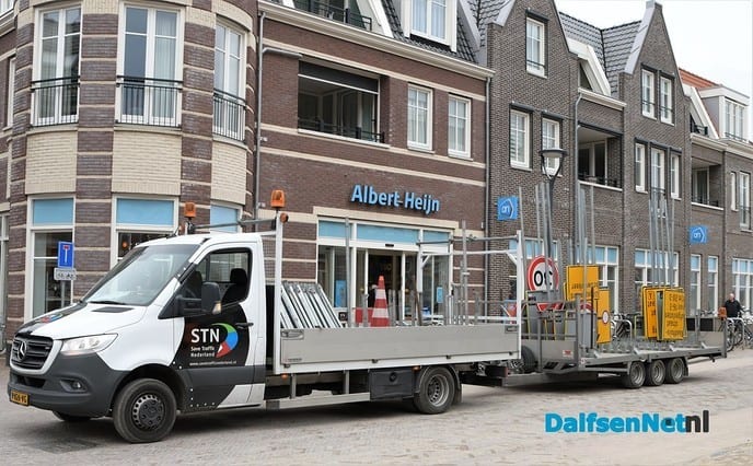 Van Bruggenplein-Raadhuisstraat en Prinsenstraat weer toegankelijk - Foto: Johan Bokma