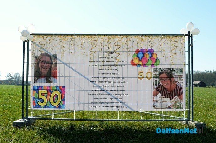 Het is eerlijk waar Henriëtte wordt vandaag 50 jaar - Foto: Johan Bokma