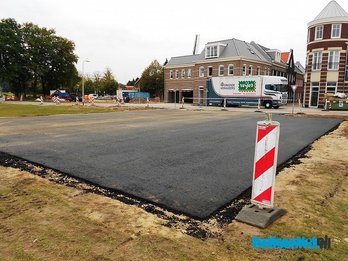 De laatste hand aan het Waterfront