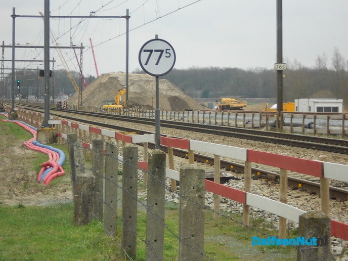 Er wordt volop gewerkt aan spoorverdubbeling Zwolle-Herfte