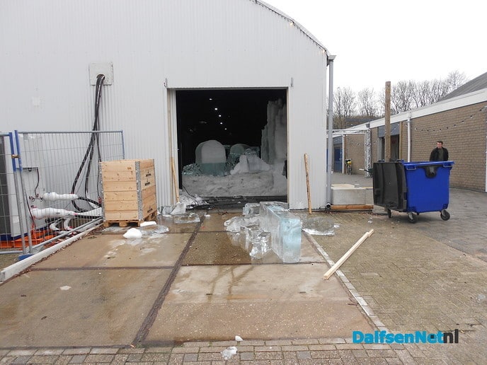 Het is gedaan met de ijsbeelden