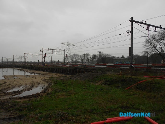 Er wordt volop gewerkt aan spoorverdubbeling Zwolle-Herfte