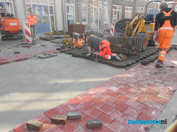 Actuele foto’s werkzaamheden Raadhuisstraat
