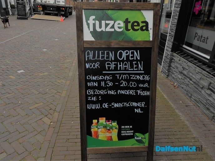 Let op de gewijzigde openings tijden