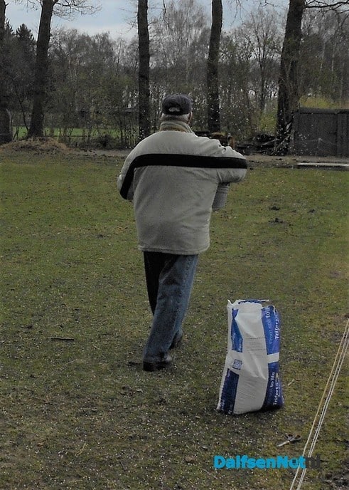Een kruiwagen als stoel, dat gaat prima