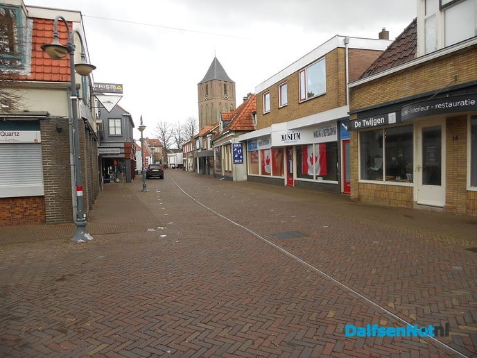 Het is stil op straat