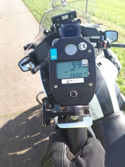 Snelheidscontroles Lemelerveldseweg - Foto: Politie Vechtdal