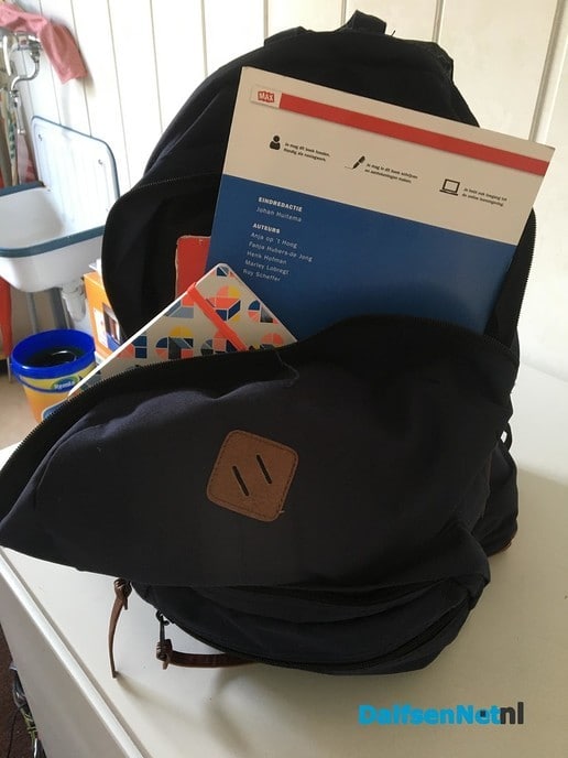 Schooltas gevonden: Van wie is die? - Foto: Ingezonden foto
