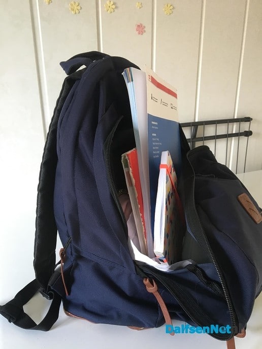 Schooltas gevonden: Van wie is die? - Foto: Ingezonden foto