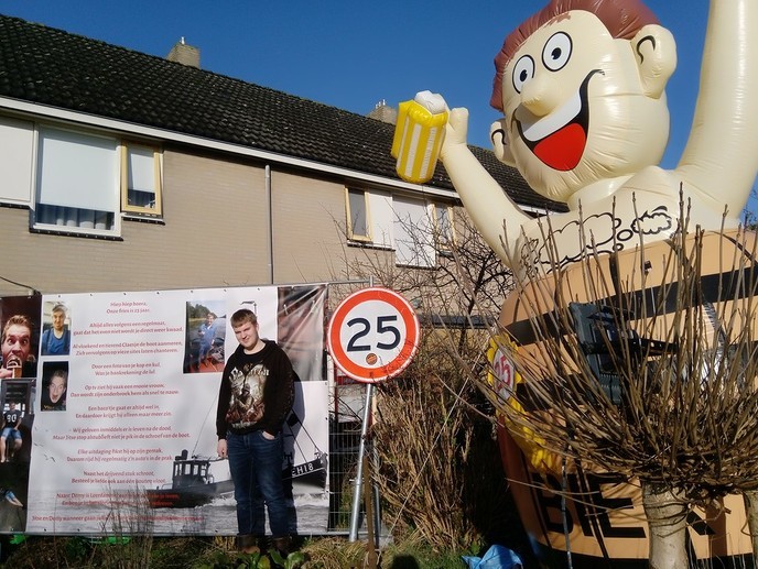 Jitse Krab een halve Abraham - Foto: Ingezonden foto