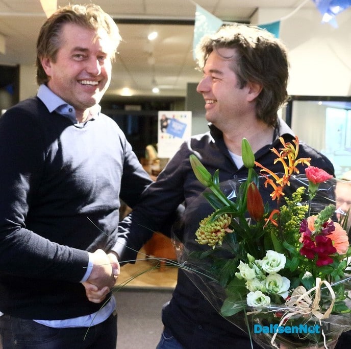 25-jarig jubileum Bas Wagenmans: verrassing! - Foto: Hans Heerink
