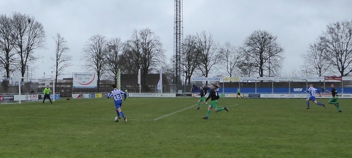 USV had winst voor grijpen tegen Pesse - Foto: Ingezonden foto