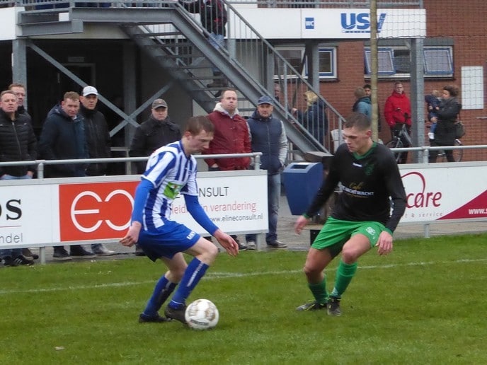 USV had winst voor grijpen tegen Pesse - Foto: Ingezonden foto