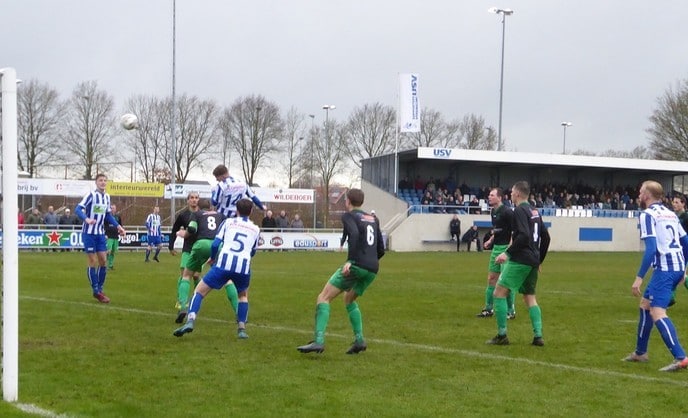 USV had winst voor grijpen tegen Pesse - Foto: Ingezonden foto