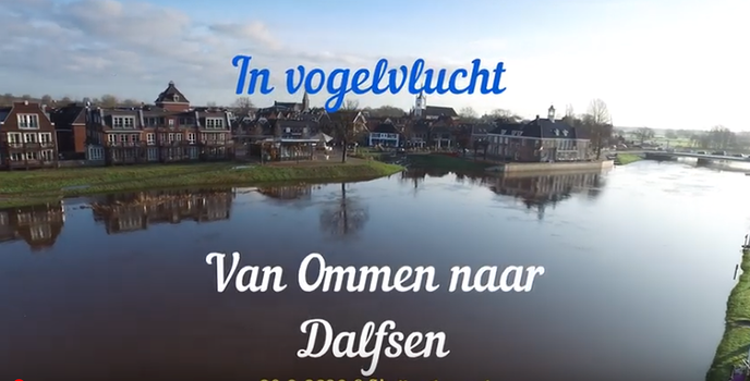 Film:  In vogelvlucht van Ommen naar Dalfsen - Foto: Eigen geleverde foto