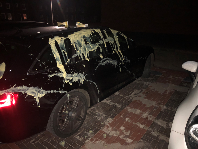 Asociaal gedrag gisteravond in Oosterdalfsen