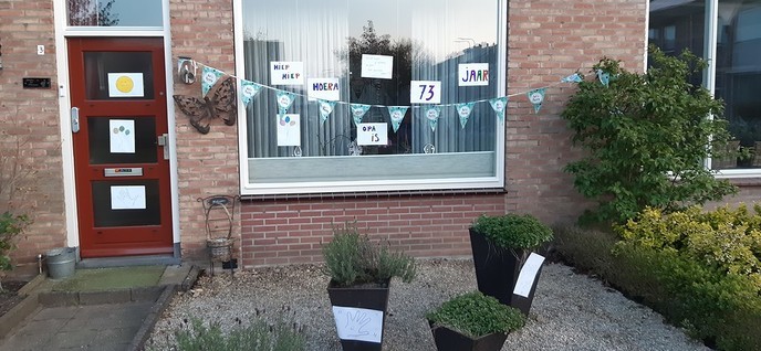 Bertus Vlierman 73 jaar - Foto: Ingezonden foto