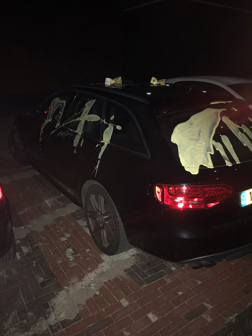 Asociaal gedrag gisteravond in Oosterdalfsen