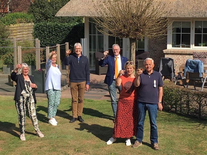 Koninklijke Onderscheiding van Herman Baarslag - Foto: Ingezonden foto