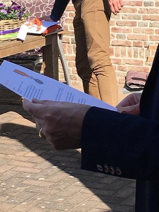 Koninklijke Onderscheiding van Herman Baarslag - Foto: Ingezonden foto