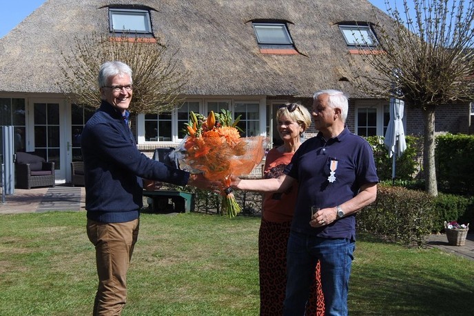 Koninklijke Onderscheiding van Herman Baarslag - Foto: Ingezonden foto