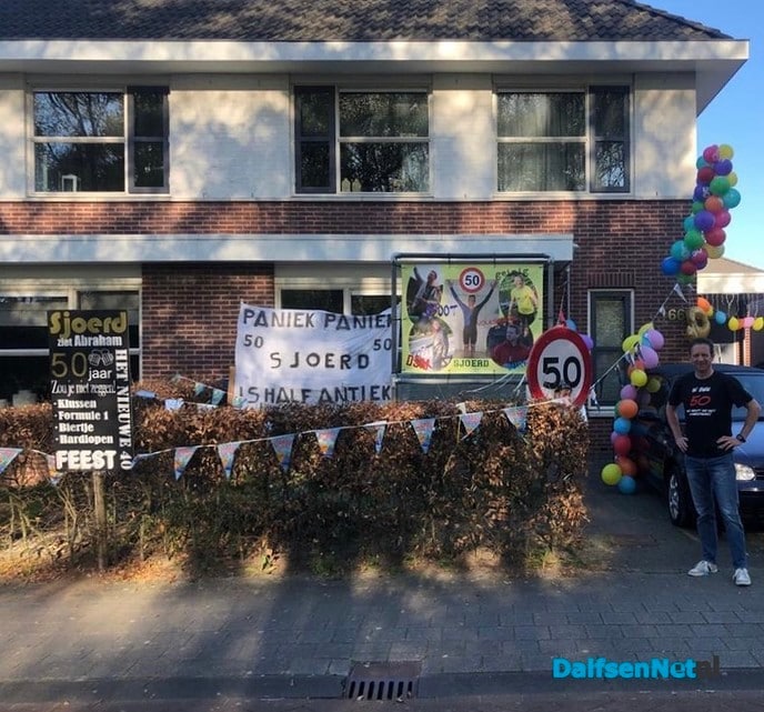 Hoera, Sjoerd de Jong 50 jaar - Foto: Ingezonden foto
