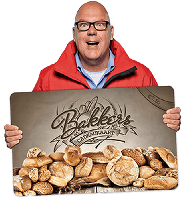 Bakkerscadeaukaart voor de Voedselbank - Foto: Ingezonden foto