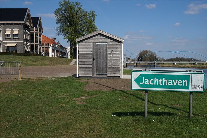 Het havenhuisje is er weer - Foto: Paul Scholten