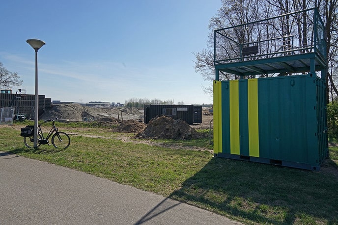 “Uitkijktoren” langs Nieuwleusenerdijk - Foto: Paul Scholten