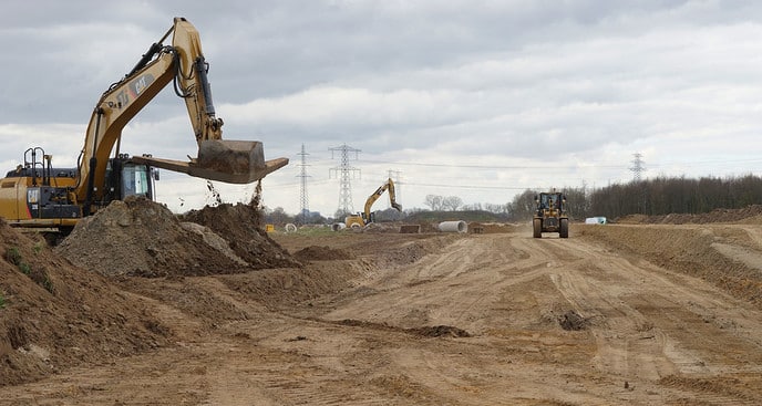 Werkzaamheden aan “nieuwe” Hessenweg - Foto: Paul Scholten