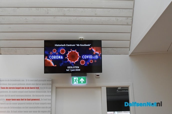 In beeld 2, de effecten van het Corona virus in Dalfsen - Foto: Johan Bokma