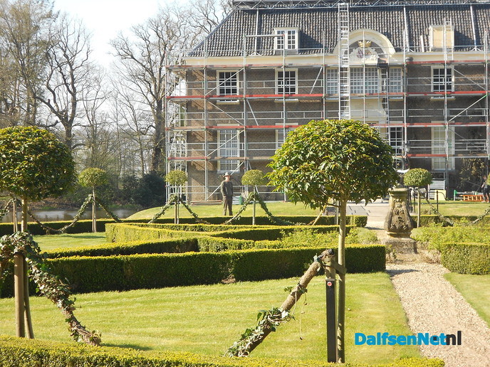 Het werk bij “het Paleis” gaat gewoon door