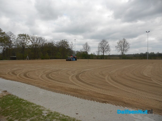 Aanleg hybrideveld