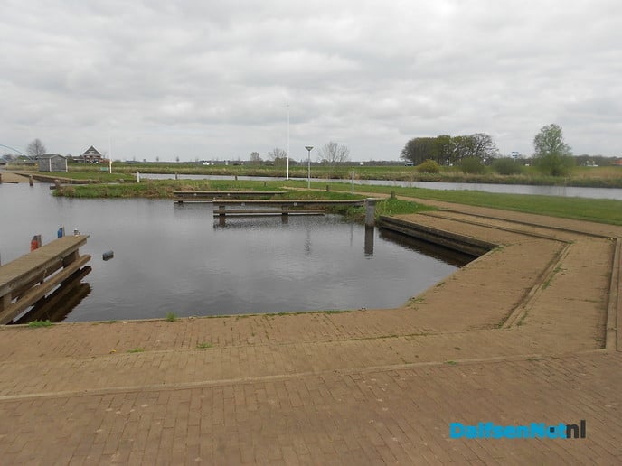 Het is stil bij de aanlegsteigers