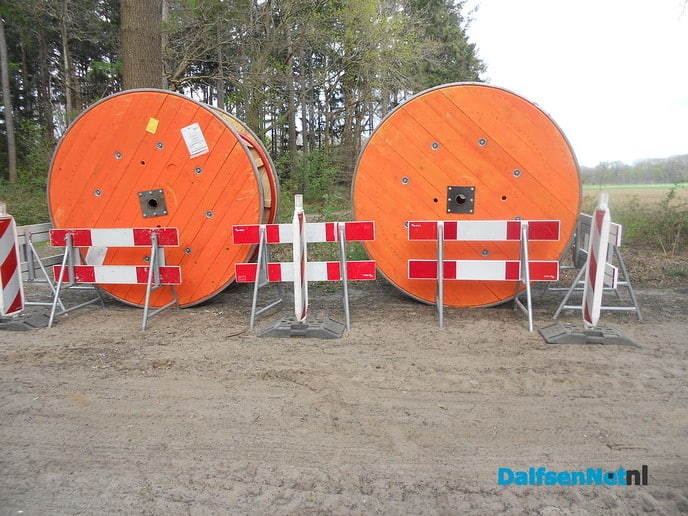 Aanleg ondergrondse hoogspanningskabel