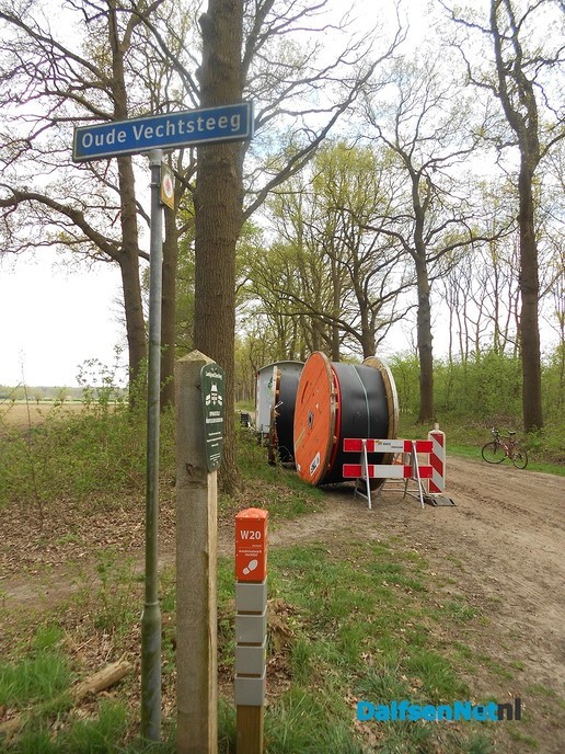 Aanleg ondergrondse hoogspanningskabel