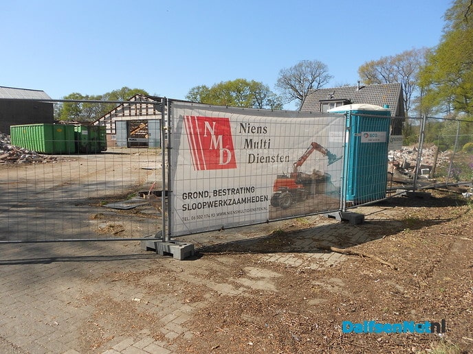 Sloop bijgebouwen Rechterensedijk