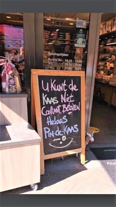 Humor in corona periode - Foto: Ingezonden foto