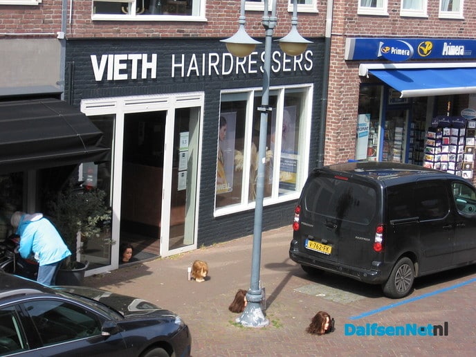 Haar op straat - Foto: Ingezonden foto