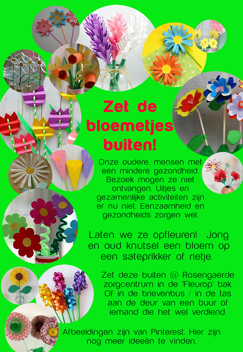 Zet de bloemetjes buiten - Foto: Ingezonden foto