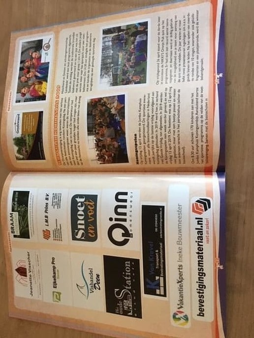 Nieuwe Oranjemagazine 2020 - Foto: Ingezonden foto