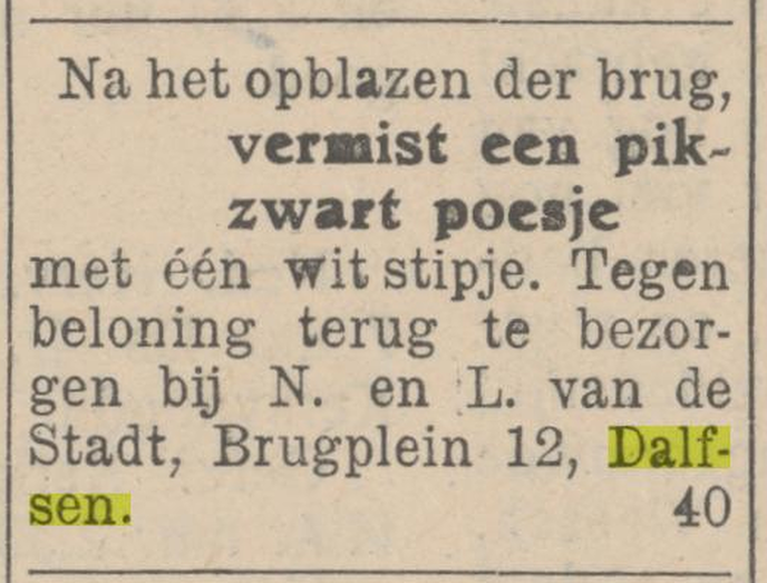 Nog wat krantenberichten van april 1945
