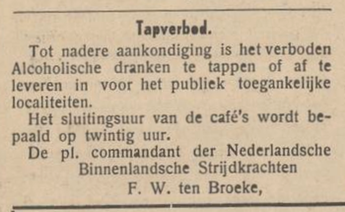 Nog wat krantenberichten van april 1945